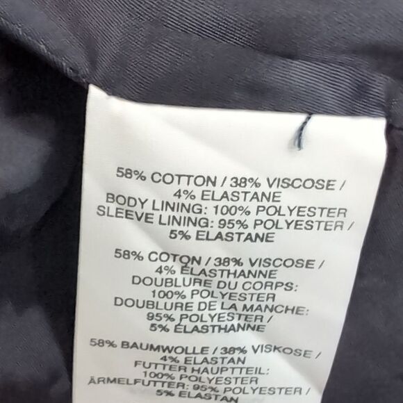 Jcrew navy blazer  suiting 6 not factory - Picture 8 of 9